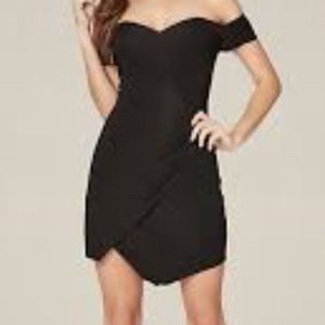 Rare Bebe Off the Shoulder Cocktail Dress